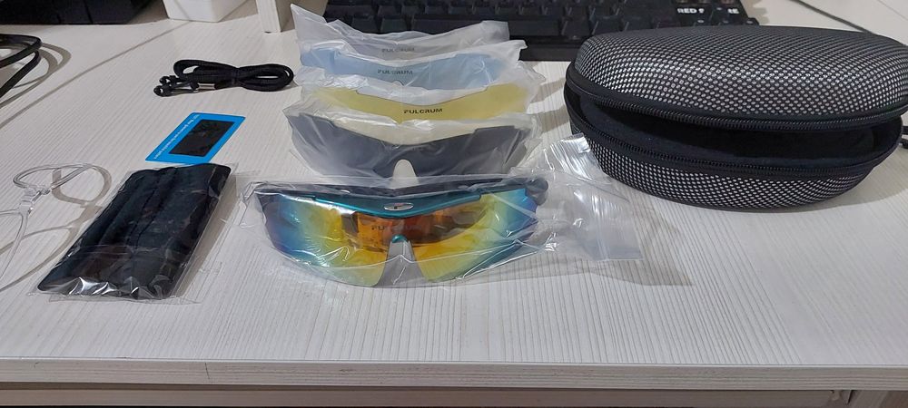 Вело очки, новые.