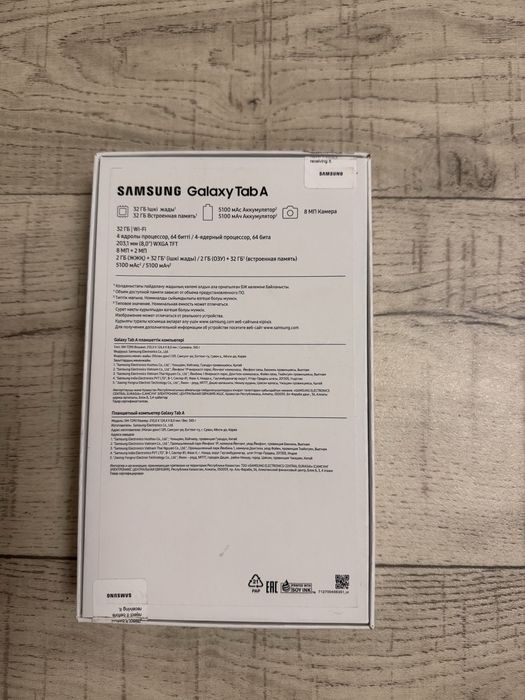 Планшет samsung tab A