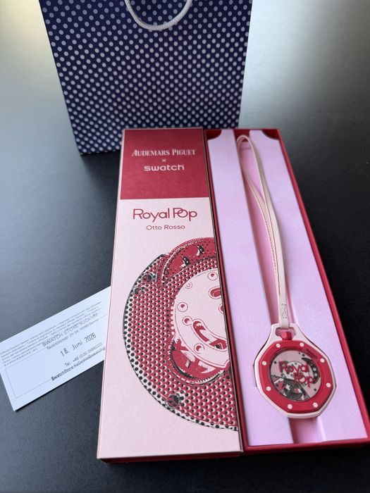 Swatch x AP Royal Pop Otto Rosso