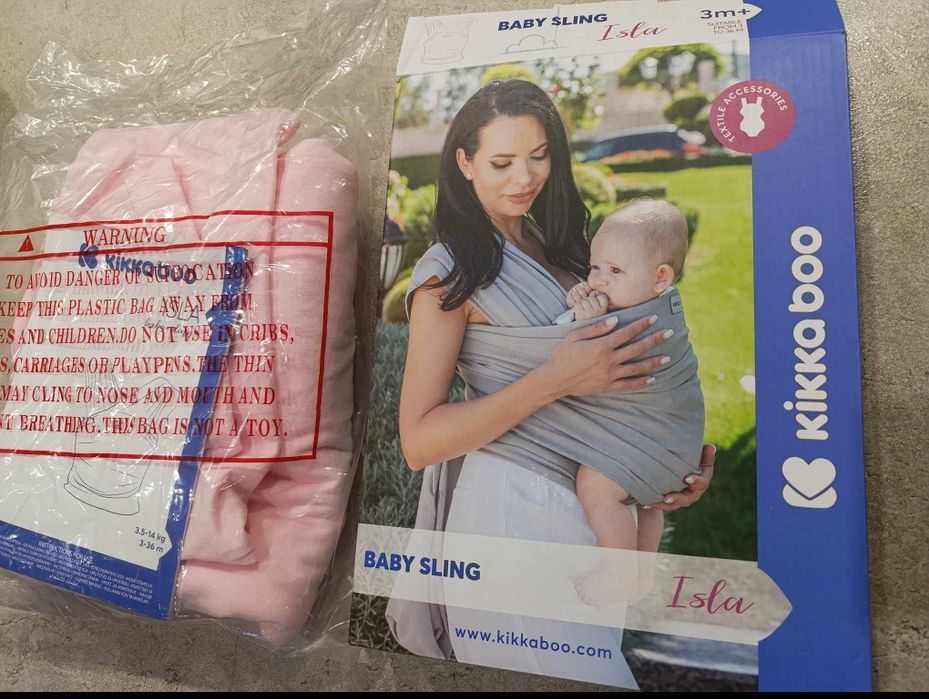 Слинг Kikka Boo Isla pink