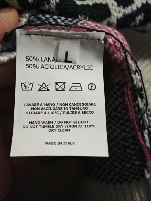 Pulover Pas De Mer Graffiti knit lana