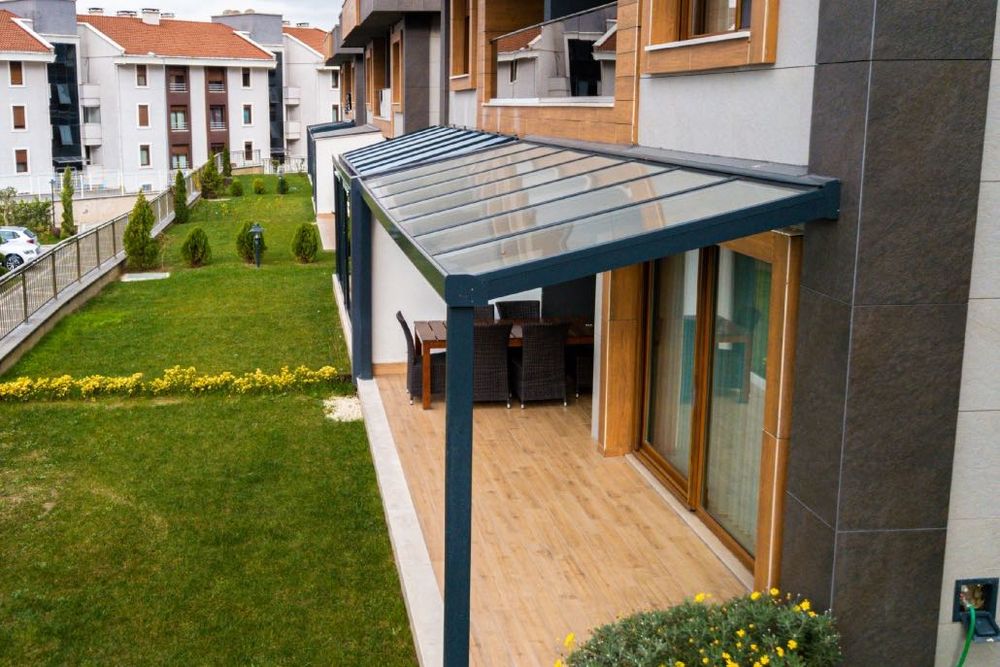 Pergole de sticlă Winter Garden.