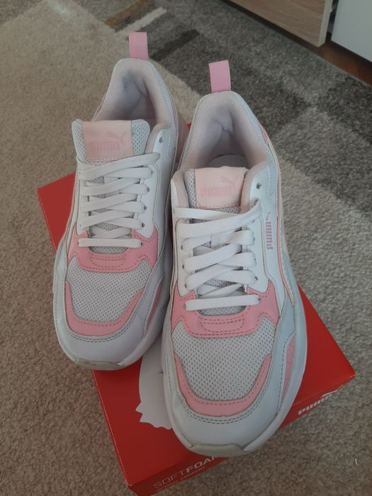 Дамски маратонки Puma SoftFoam+ – бяло/розово – много добро състояние