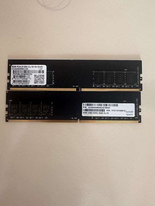 ОЗУ DDR4 16 гб (8+8) сатылады