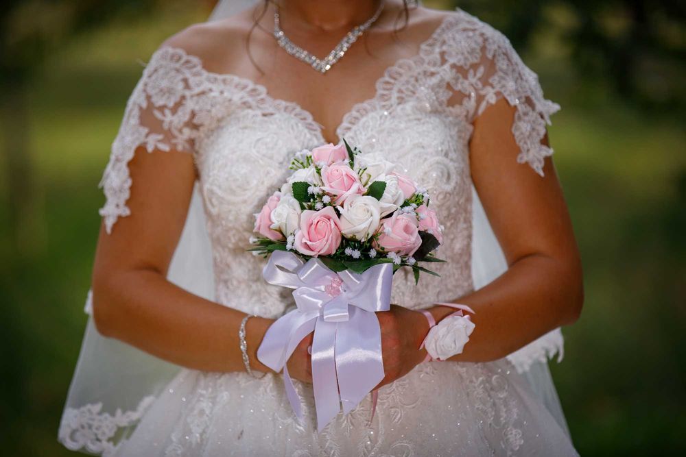 Промоция!! Продавам булчинска рокля