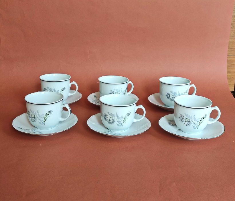 *Limoges*Франция сервиз за чай/дълго кафе