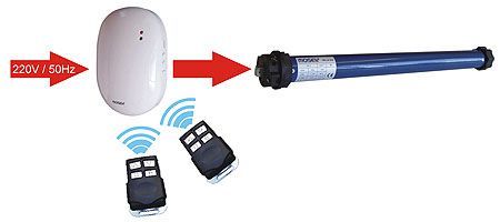 Пульт новый для роллет рольставней в любом количестве радиопередатчик