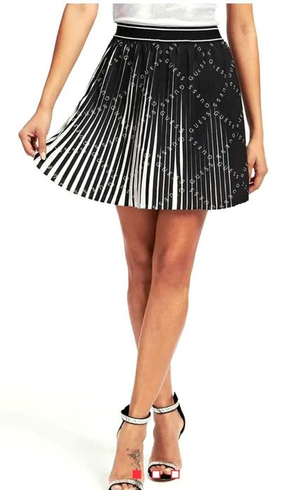 GUESS Оригинална плисирана пола