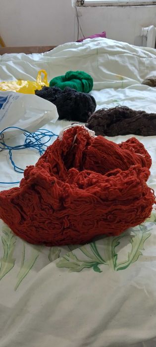 Домашна вълна различни цветове