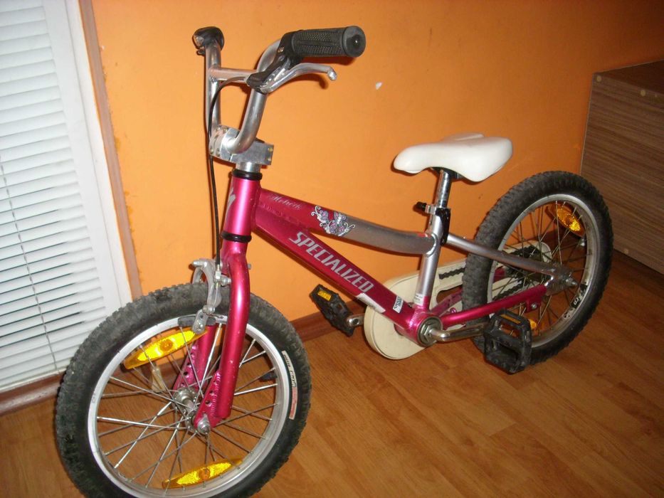 SPECIALIZED 16" USA АЛУМИНИЕВ детски велосипед,колело +спомагателни.Идеален.