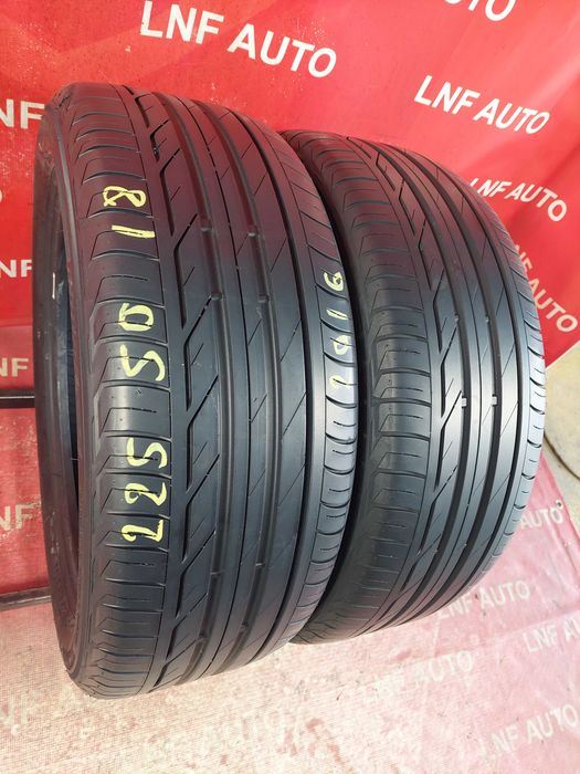 Anvelope de VARA - 225/50/18 - BRIDGESTONE - 7 MM - DOT 2016 !