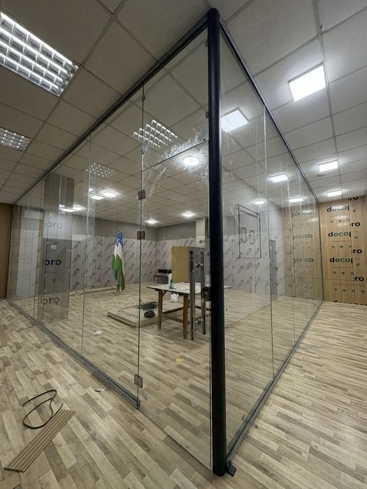 Каленное стекло 10 мм калит ойна перегородки стеклянные kalyonniy oyna