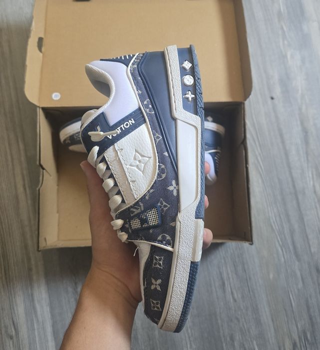 Louis Vuitton LV Trainers Monogram Denim (Blue)