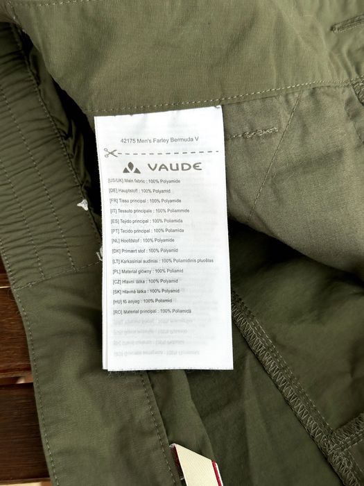 Мъжки къси панталони VAUDE (Farley Bermuda V) - размер 54 (XL), Отлично състояние