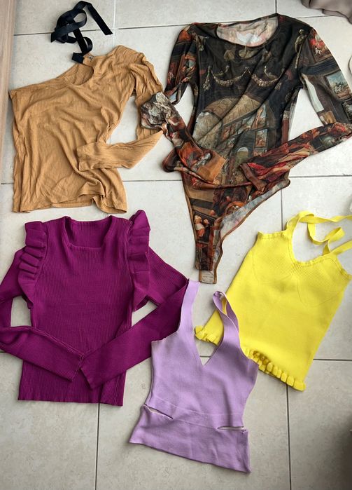 Дамско тюлено боди Зара Zara, дамски блузи и дамски потник