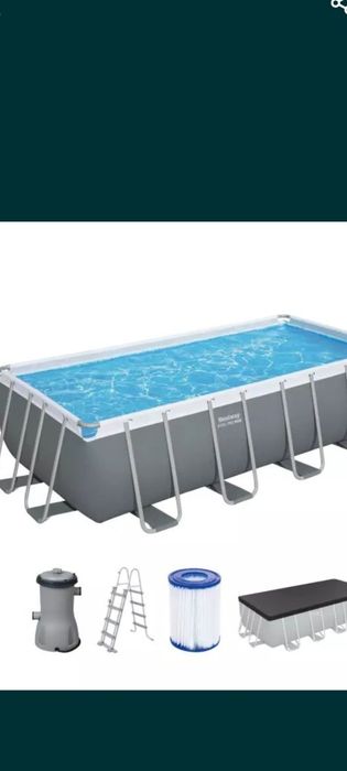 Бассейн 488x244x1.22см intex Bestway  каркасный объём 11.532 л