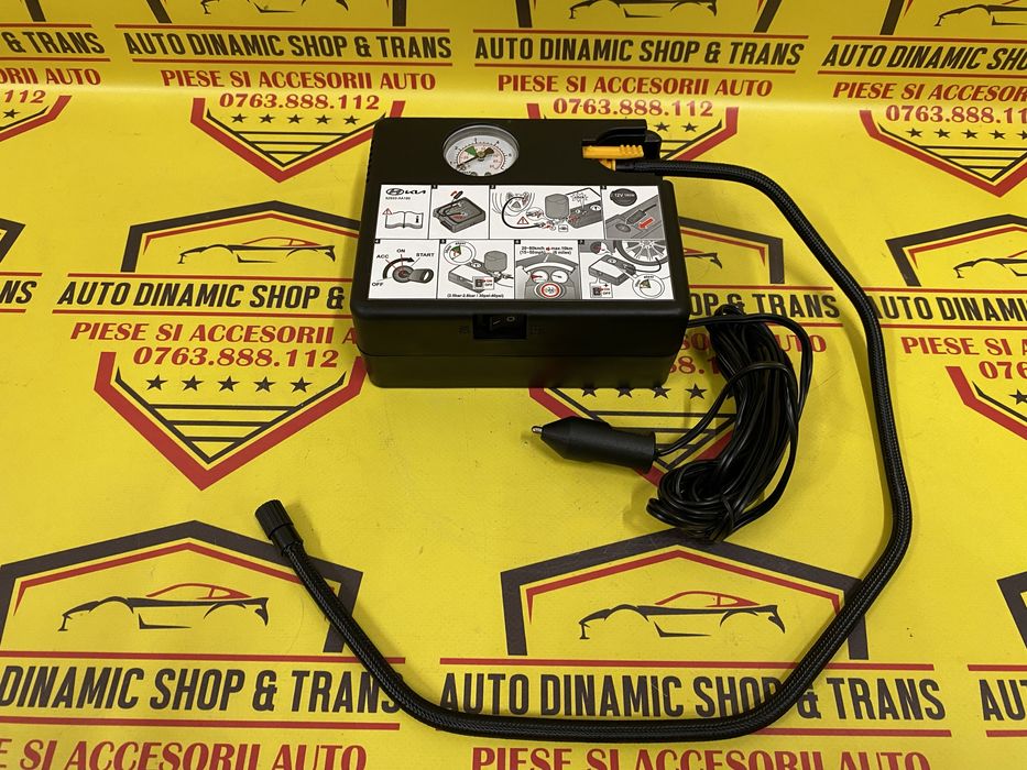 Compresor auto umflat roti original Hyundai Kia 12V 180W 15A OEM