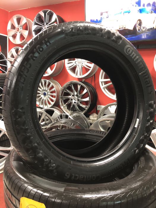 215/55/18 Continental Contact 6/Bridgeston Turanza T005 Нови Suv