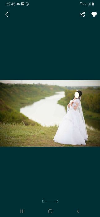 Продам свадебное платье