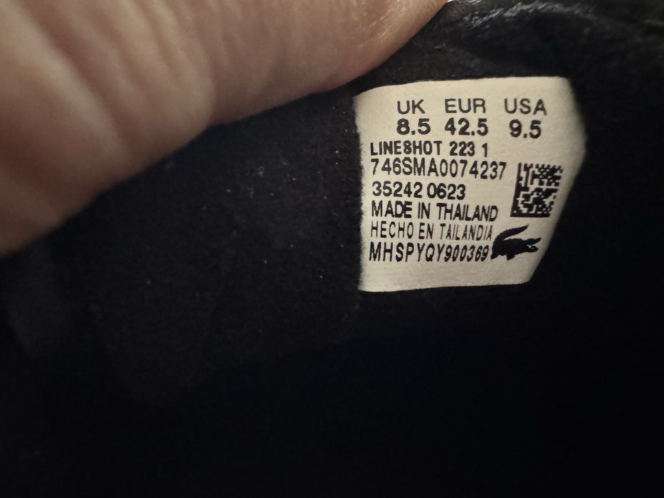 Кросовки Lacoste оригинал