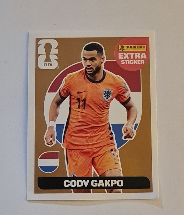 Caronas/ sticker Panini Cupa Mondiala 2026