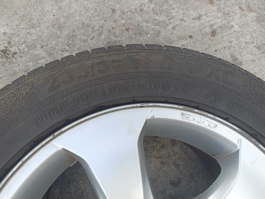 Джанти с гуми 17" - 5х120 ЕТ46  БМВ Х3 Е83/ BMW X3, Transporter