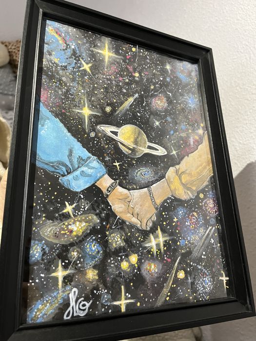 Tablou pictura Together in the Universe/Stranger Things Vibes