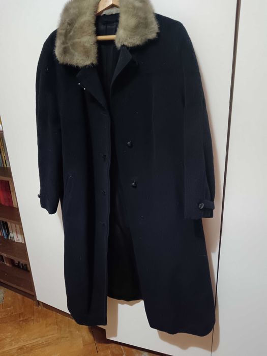 Палто от вълна и кашмир