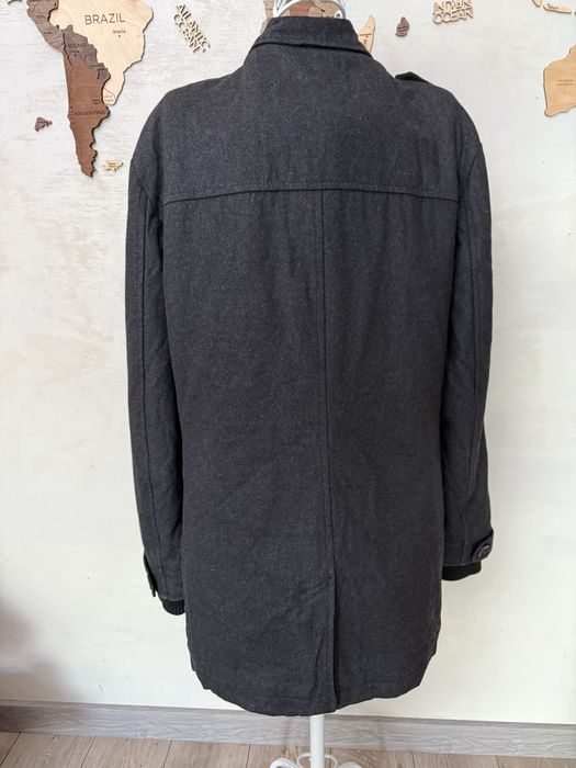 Xxl мъжко вълнено палто ххл 2xl