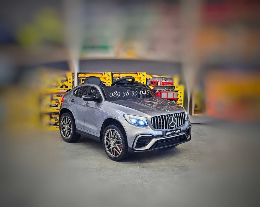 ТОП ЦЕНА!НОВО!Акумулаторна кола Mercedes GLC с 12Vбатерия,EVA гуми,USB