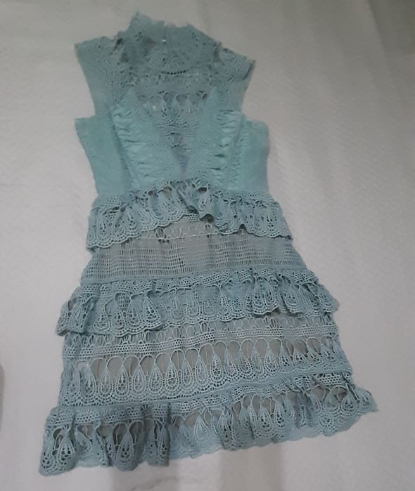 Rochie marimea S,din dantelă purtata o data,impecabila