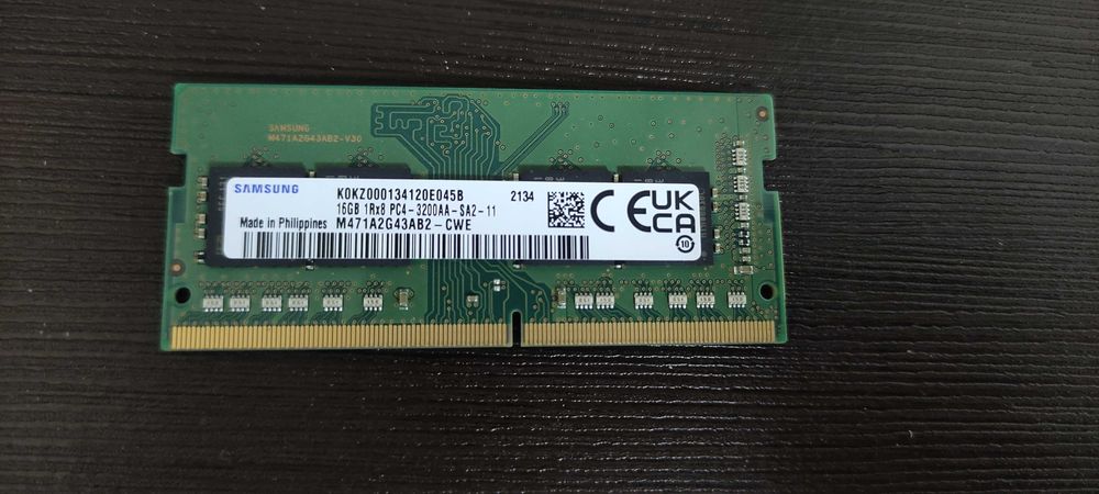 Samsung 16GB DDR4 3200Mhz