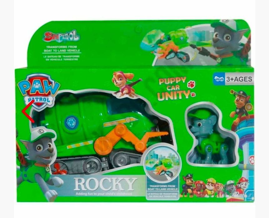 Пес патрул комплект Роки , Paw Patrol Rocky