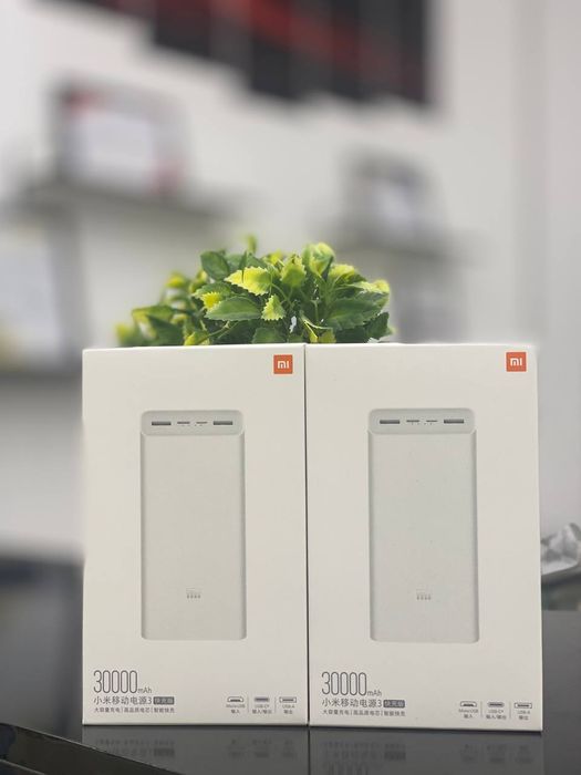 Повер Банк Xiaomi Mi Power Bank 3: 30 000 mAh чистой энергии!