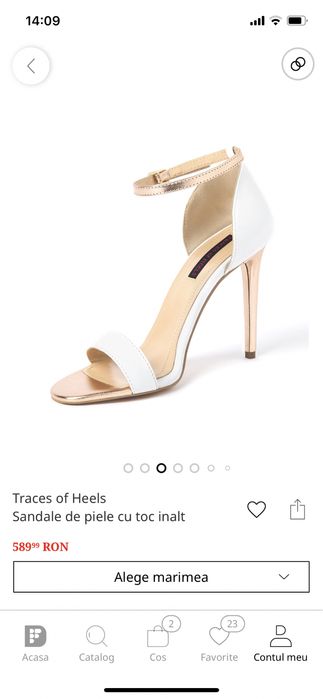 Pret redus!!!Sandale dama elegante din piele naturala