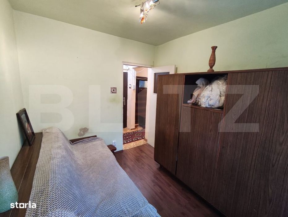 Apartament 3 camere la etajul 1 renovabil in Nufarul