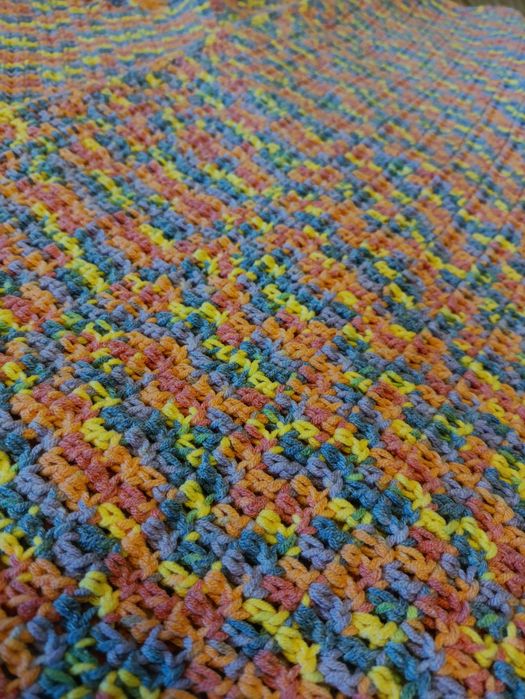 Детский вязанный плед