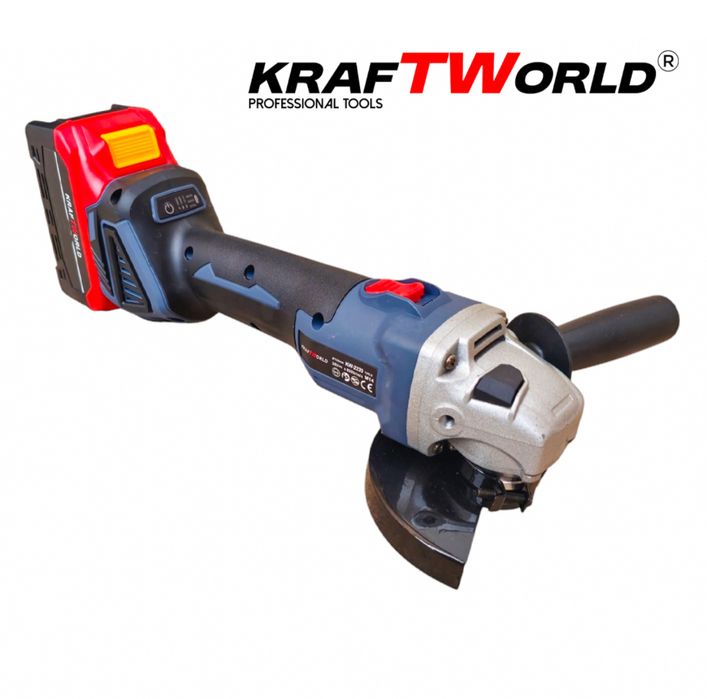 Немски Акумулаторен Комплект Гайковерт и Ъглошлайф125мм Kraft Германия