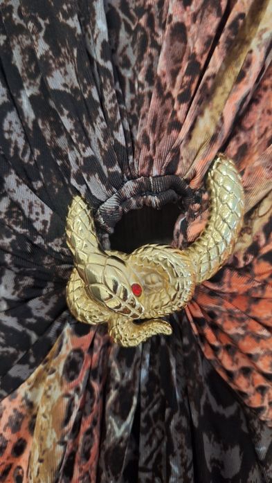 Рокля RobertoCavalli. Принт питон.