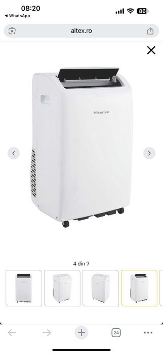 Aer conditionat portabil HISENSE 3 ani garantie