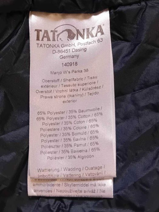 Jachetă Tatonka Manjo Parka dama nr 38