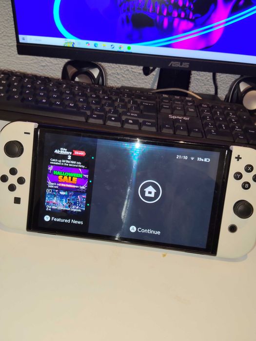 Nintendo Switch alb