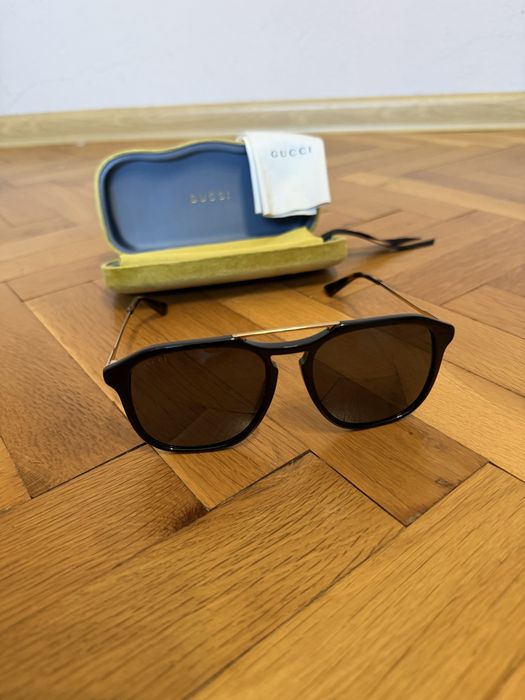 Gucci GG0321S 001 Black Gold