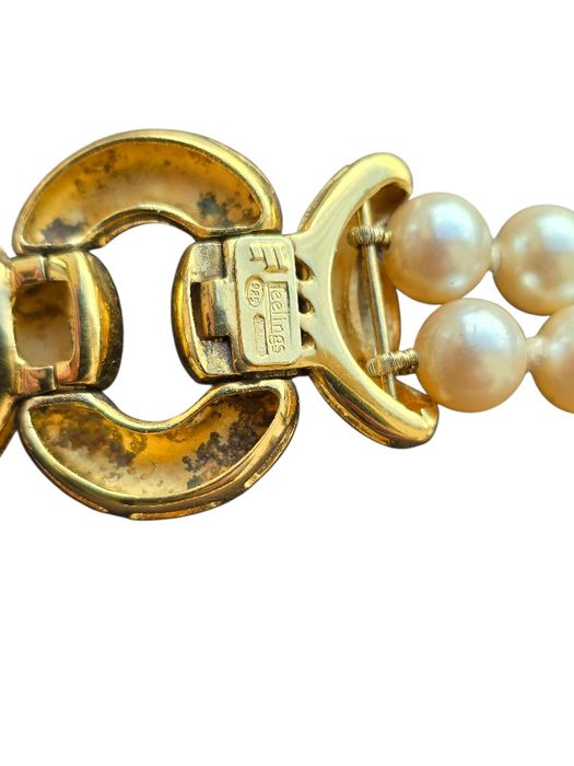 Colier perle vintage
