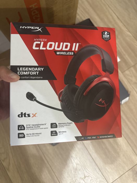 Продам наушники HyperX Cloud 2 wireless