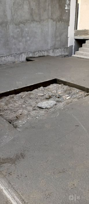 Стяшка, атмоска ,фундамен, гулзор атрофлари ишлари