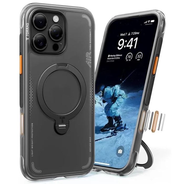 Torras Ostand Q3 Air iPhone 16 Pro