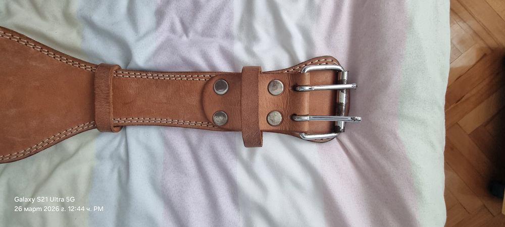 Кожен колан за фитнес