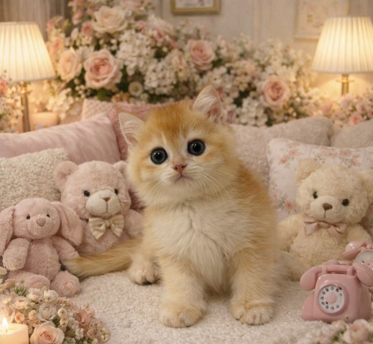 Британский золотая шиншилла