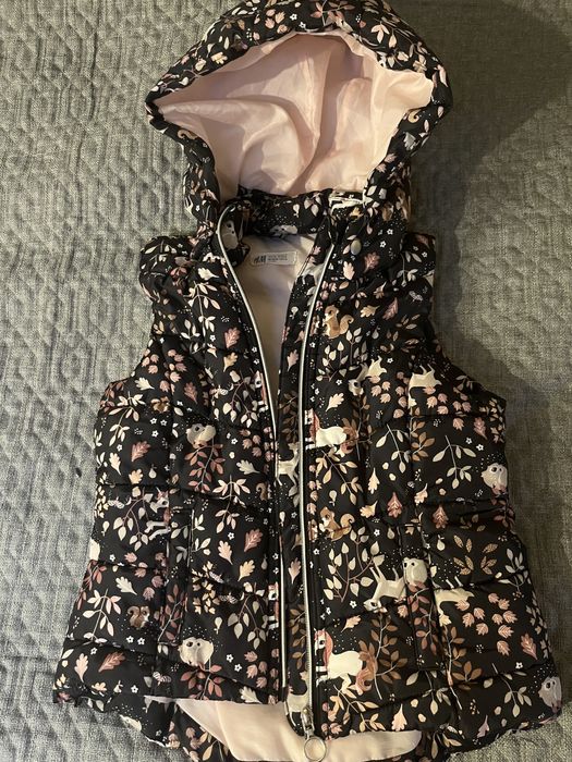 Топло ватирано елече за момиче